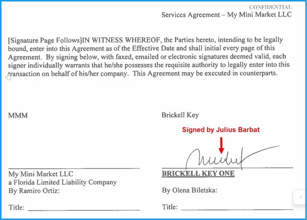 Julius Barbat Signs Contract