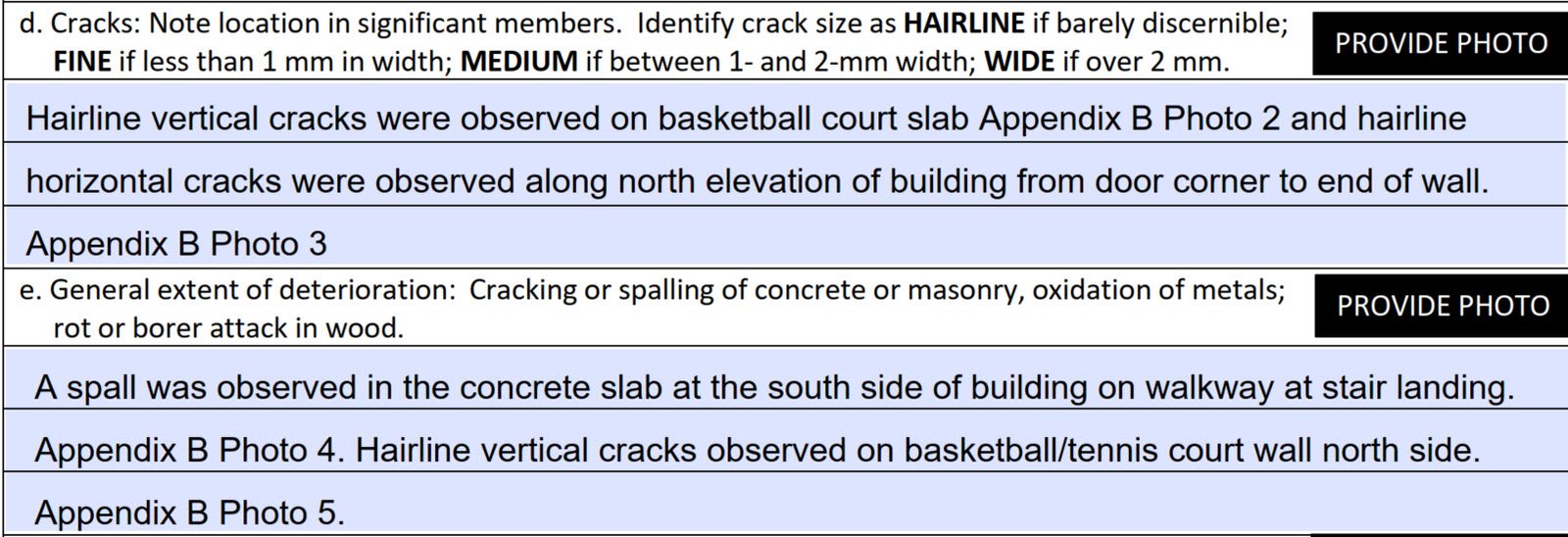 Engineer's Certification Report to City