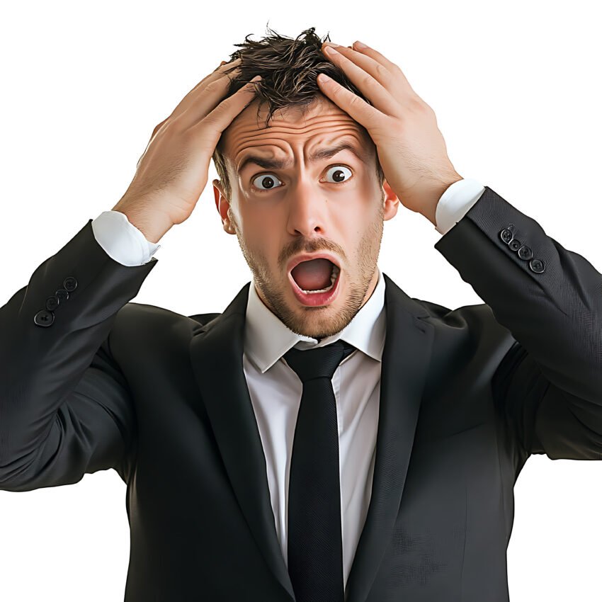 Stressed Businessman