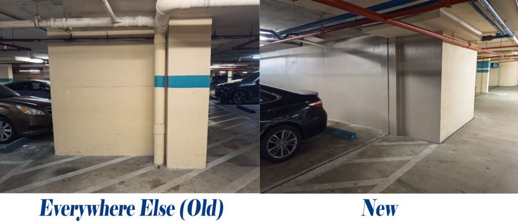 New Paint Only Where Our President Parks