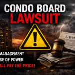 Lawsuit Against Our Condo Board