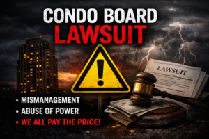 Lawsuit Against Our Condo Board