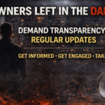 Owners Left in the Dark by BK1 Board