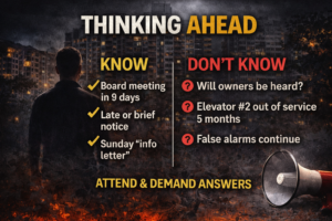 What we Don't Know is affecting "Quality of Life" at BK1