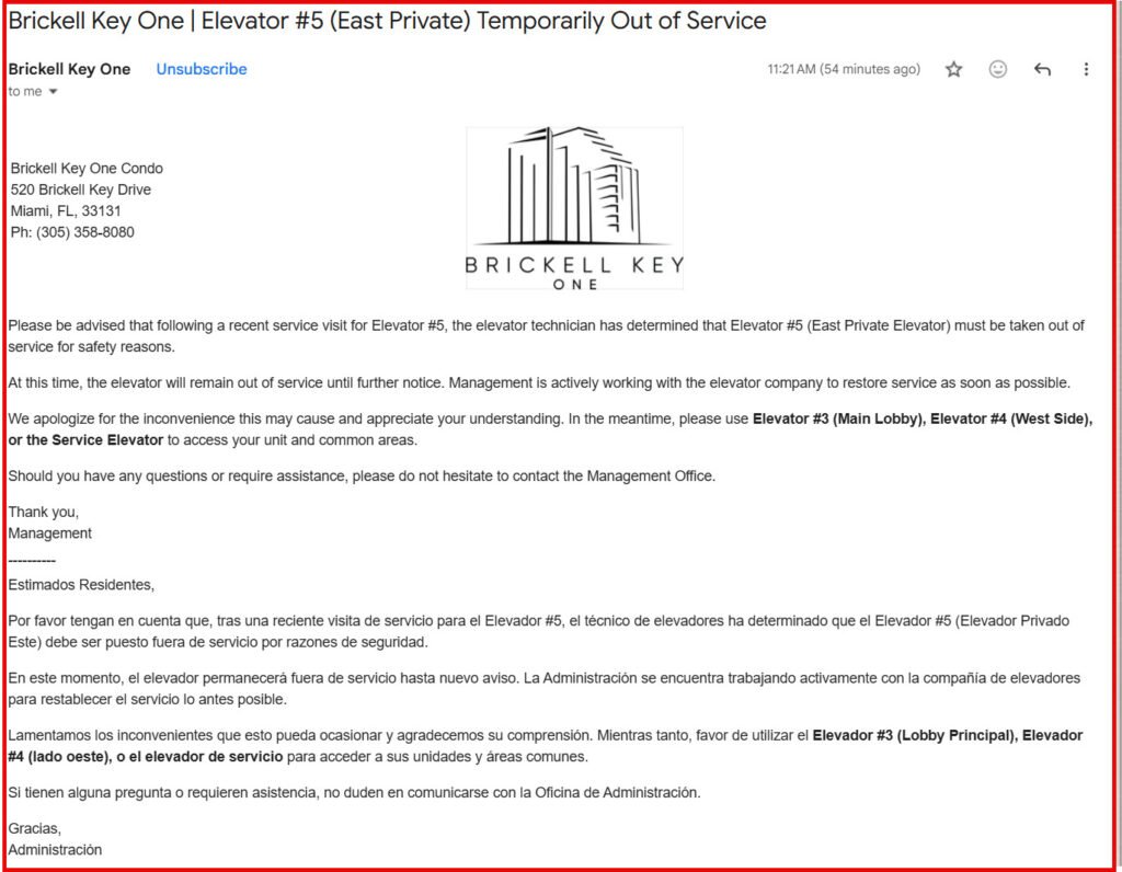 Email from Association 11:21AM 4/8/26