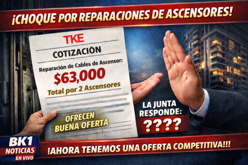 El enfrentamiento en el ascensor