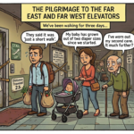 What it is like having to use alternate elevators