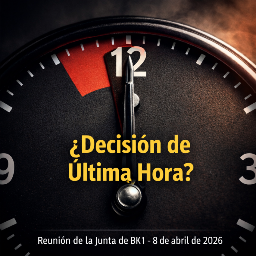 Decisión de última hora