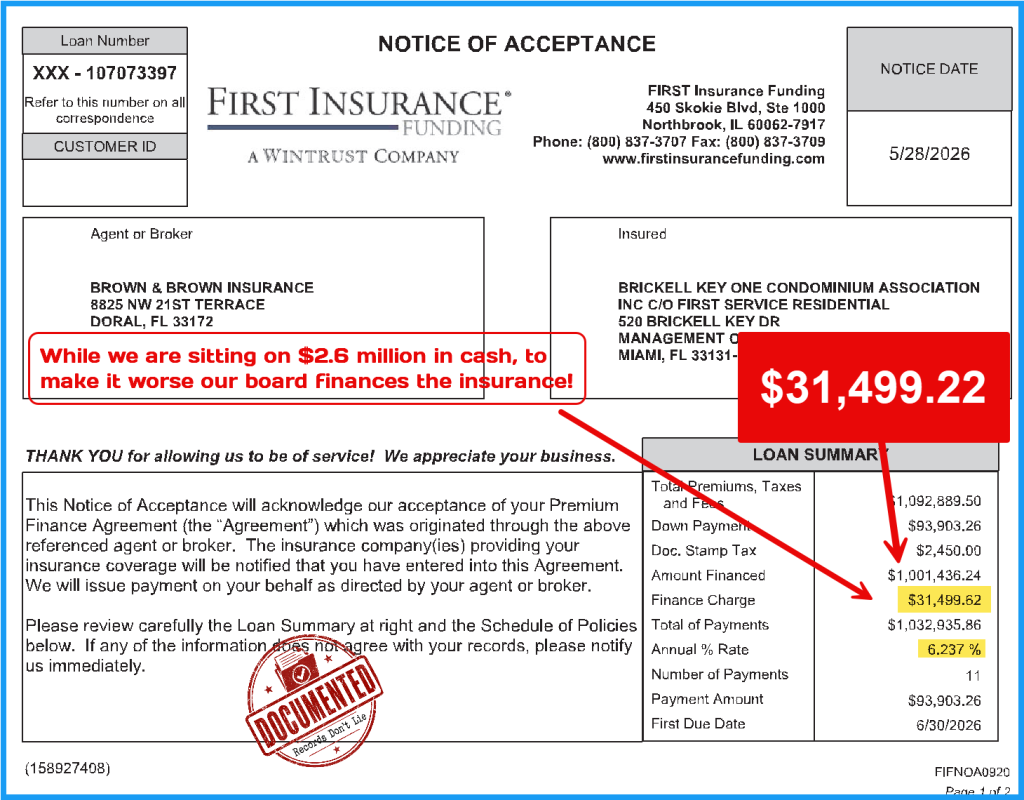 Insurance Finance document